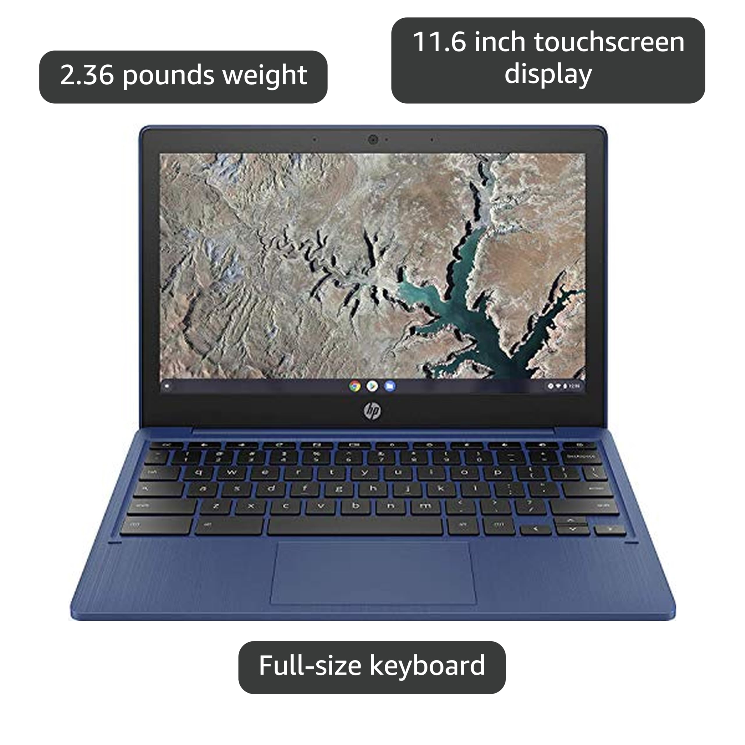 HP Chromebook MediaTek MT8183 11-Inch Laptop, 4GB RAM, 32GB eMMC