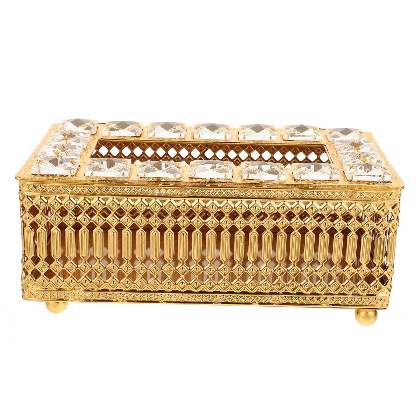 BESTYASH Decorative Tissue Box Cover Elegant Facial Tissue Holder Luxurious Design for Home for Napkins and Paper Towels