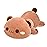 Onsoyours Cute Bear Plush Toy Stuffed Animal Bear Soft Anime Plush Pillow for Kids (Brown Bear, 12)