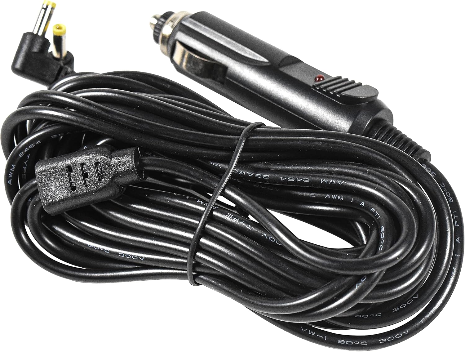 HQRP Car Charger Compatible with Philips PD7012 PD7012/37 PD7012G/37 PD7042 PD7042/12 PD7000B PD7000C PD7000S Portable DVD Player, Dual Screen, 12-Volt Vehicle Power Adapter