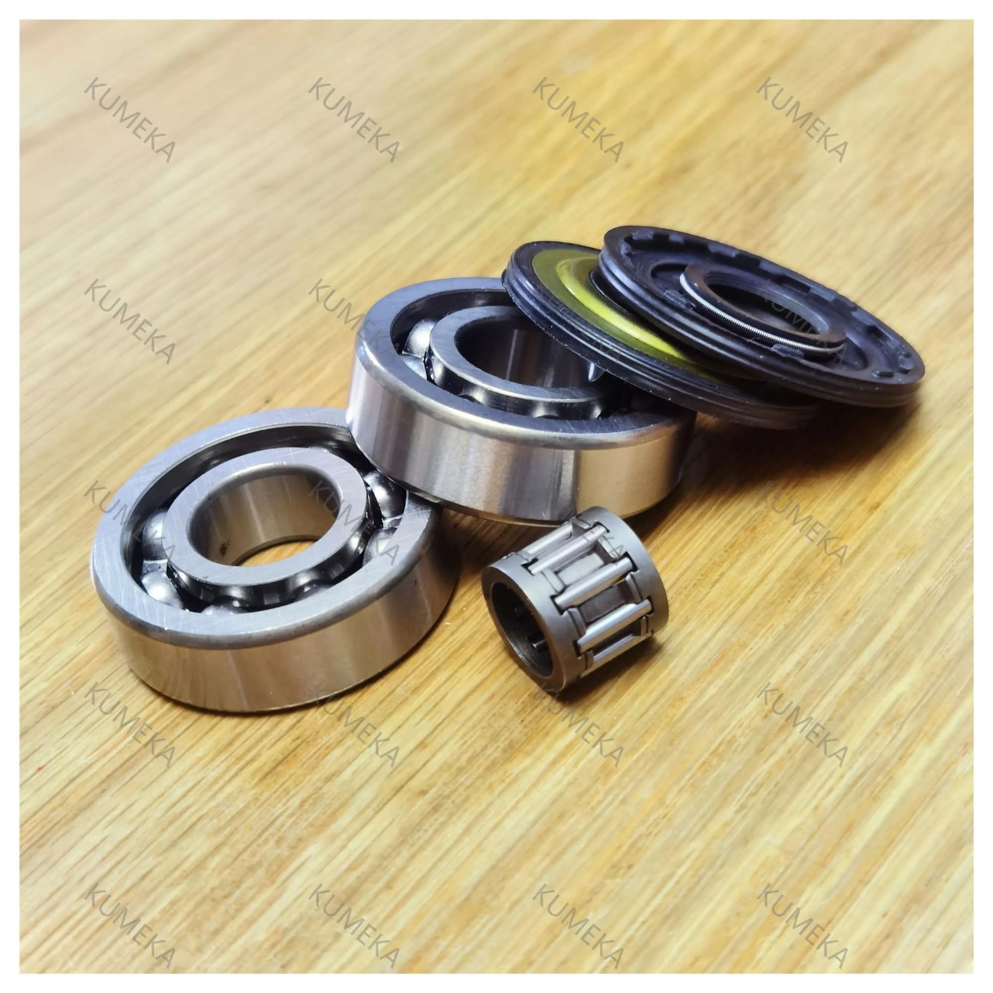 Fit For H-u-s-q-v-a-r-n-a 445 450 Replace 544062001 Crankshaft Ball Bearing Oil Seal Needle Bearing Kit(15sets bearings)