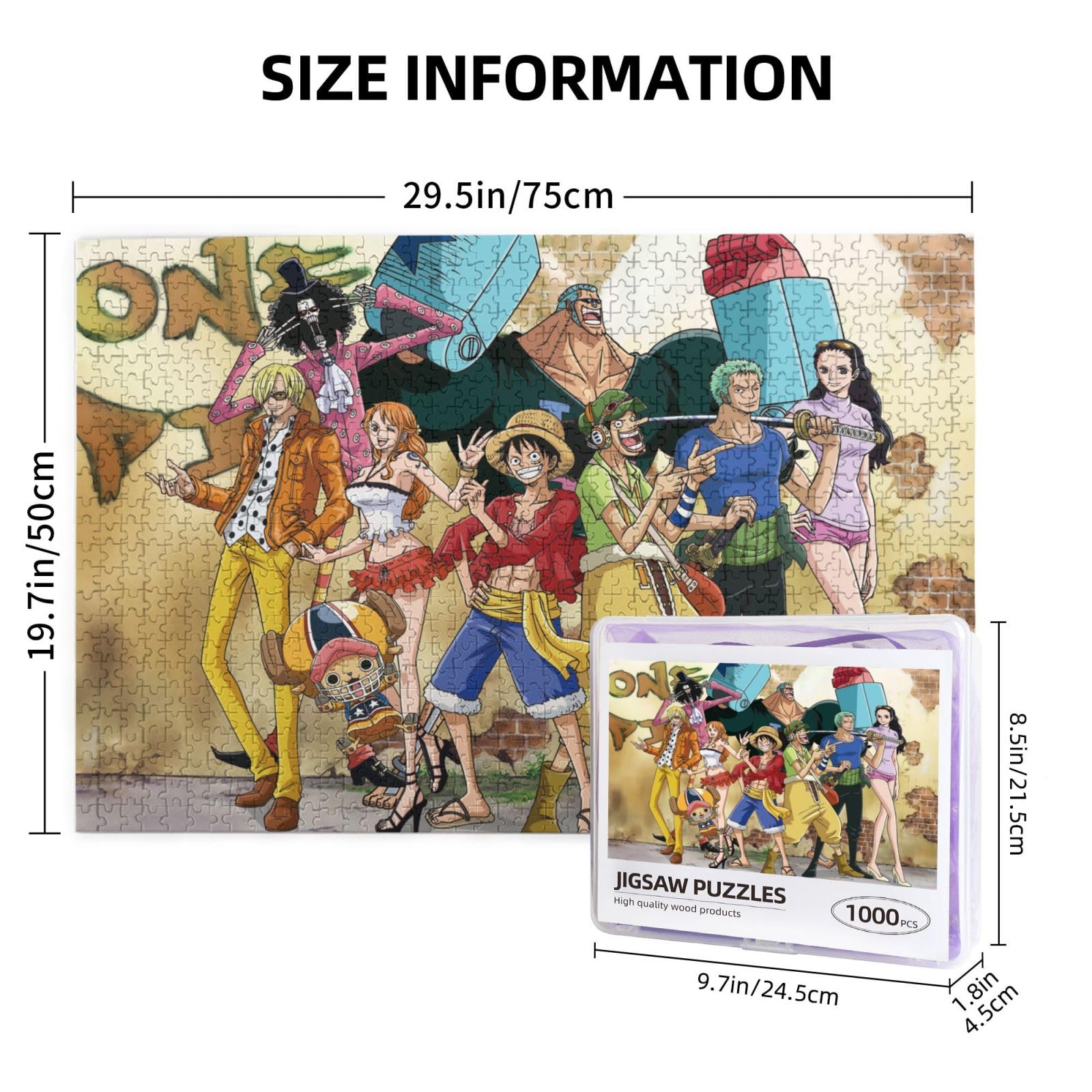 Amazon.co.jp: 1000ピース ジグソーパズル ワンピース One Piece