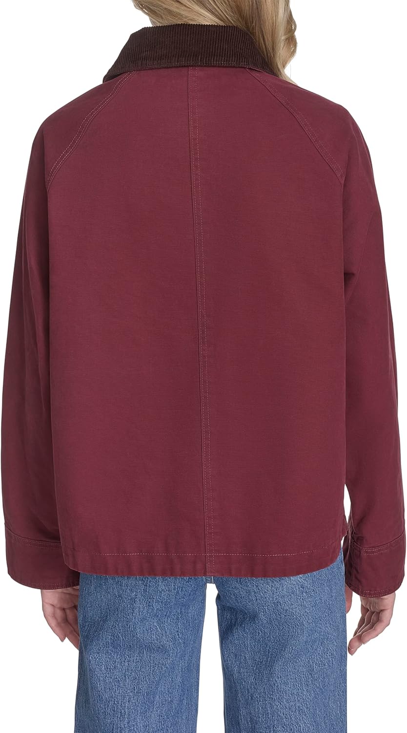 Levi's womens Short Cotton Barn Jacket - Image 3