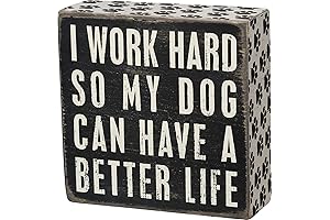 Funny Pawprint Square Wall Decor