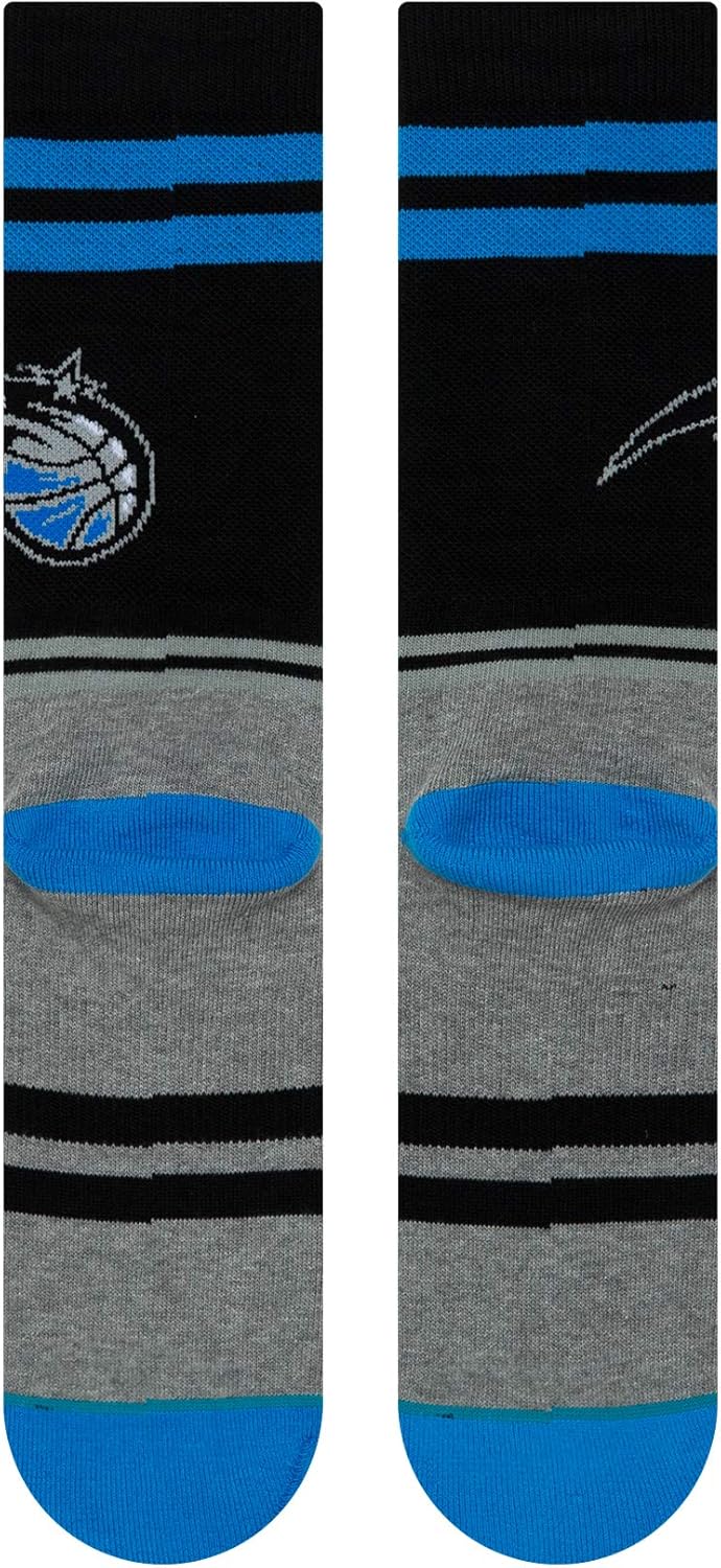 Stance M558D18ORL Men's City Gym Magic Socks, Black - L (9-12)