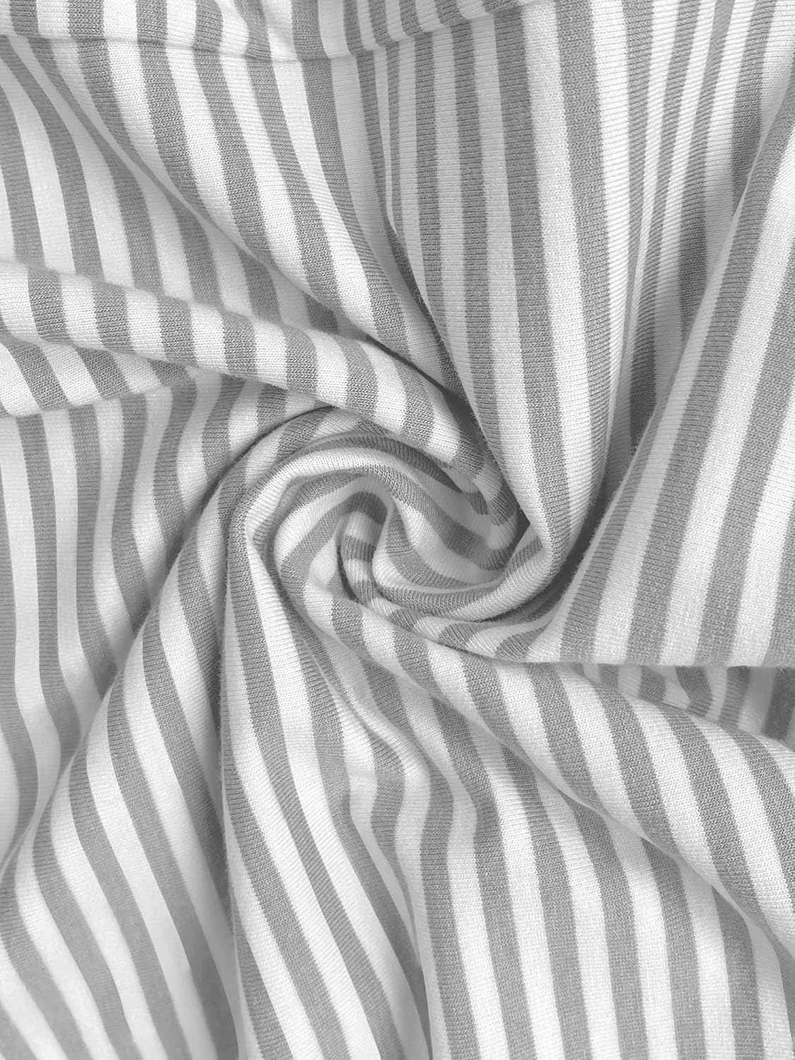 ANRABESS Womens Striped Pajamas Sets 2026 Summer 2 Piece Lounge Matching Short PJ Set Side Split Spring Sleepwear Outfits - Image 7