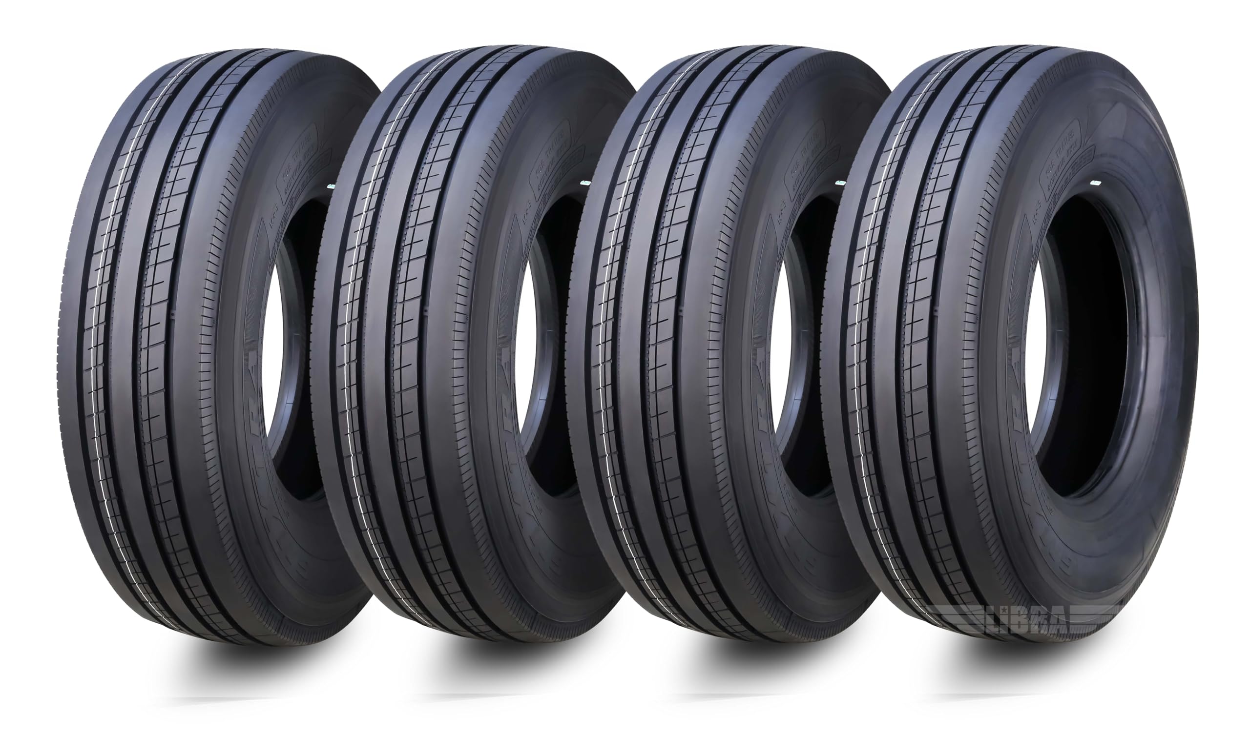 Set of 4 All Steel ST235/80R16 RV Radial Trailer Tire 16-Ply Load Range H