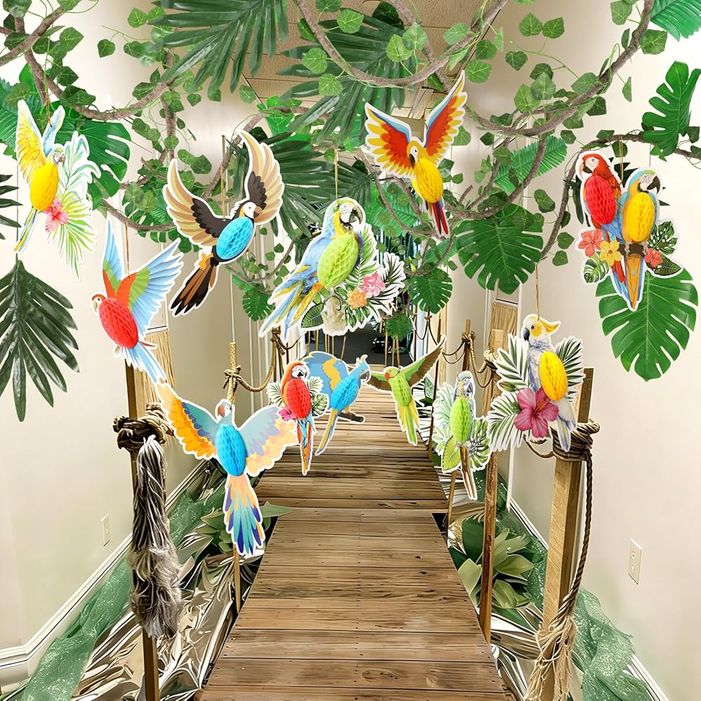 Safari run Backdrops & Props