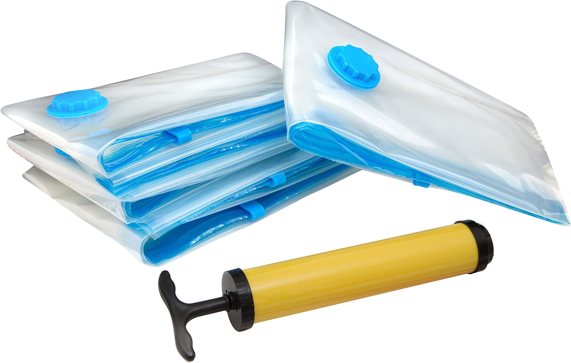 [6 pack] XL Vacuum Storage bags, 100X80cm. Space Saving Storage Solution, Ideal for Clothes, Bedding, Duvets, Towels, Curtains and More.