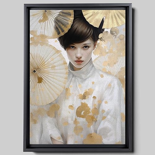 Original Ginkgo biloba Print On Canvas, Modern Textured Gold Wall Art, Abstract Gold Leaves Print, Living room Wall Decor, Modern Print On Canvas,