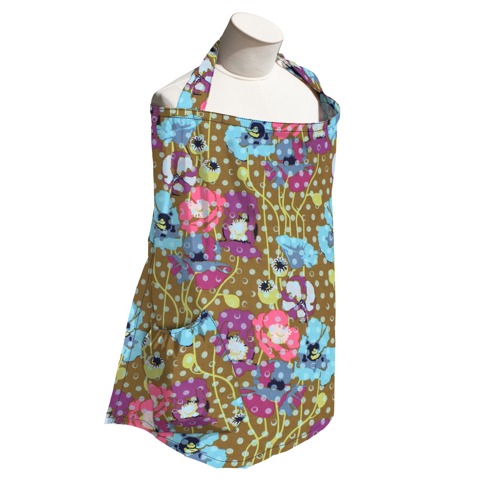 Planet Wise Nursing Cover, Bronze Poppies