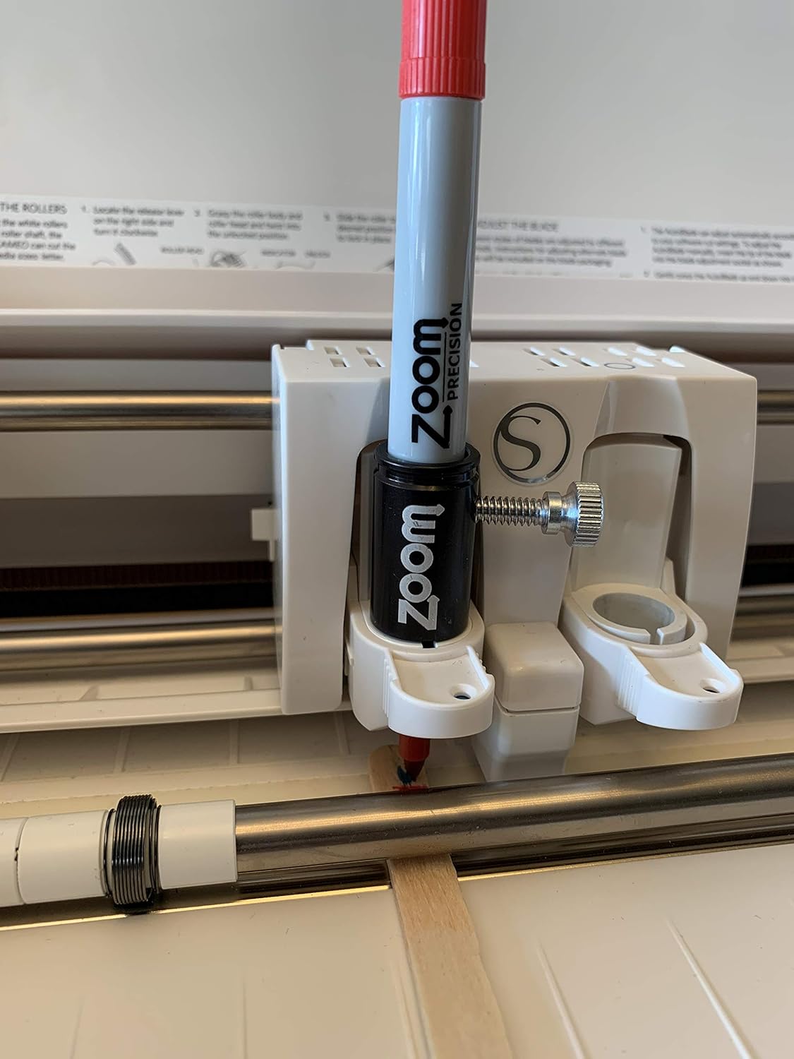 Zoom Precision Pen and Marker Holder All-In-One Kit for use in the Cameo, Cameo 2, Cameo 3, Curio, Portrait, Silhouette, Silhouette SD, KNK, Zing, and Wishblade