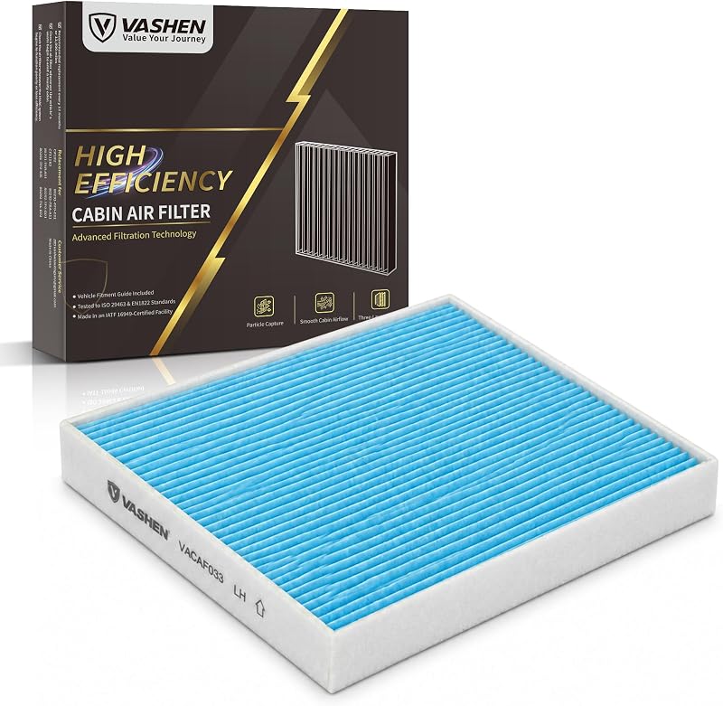 Filtro de cabine CF12159 VASHEN H11 para Hyundai Sonata Hybrid, Kia Optima e Cadenza – 1 unidade