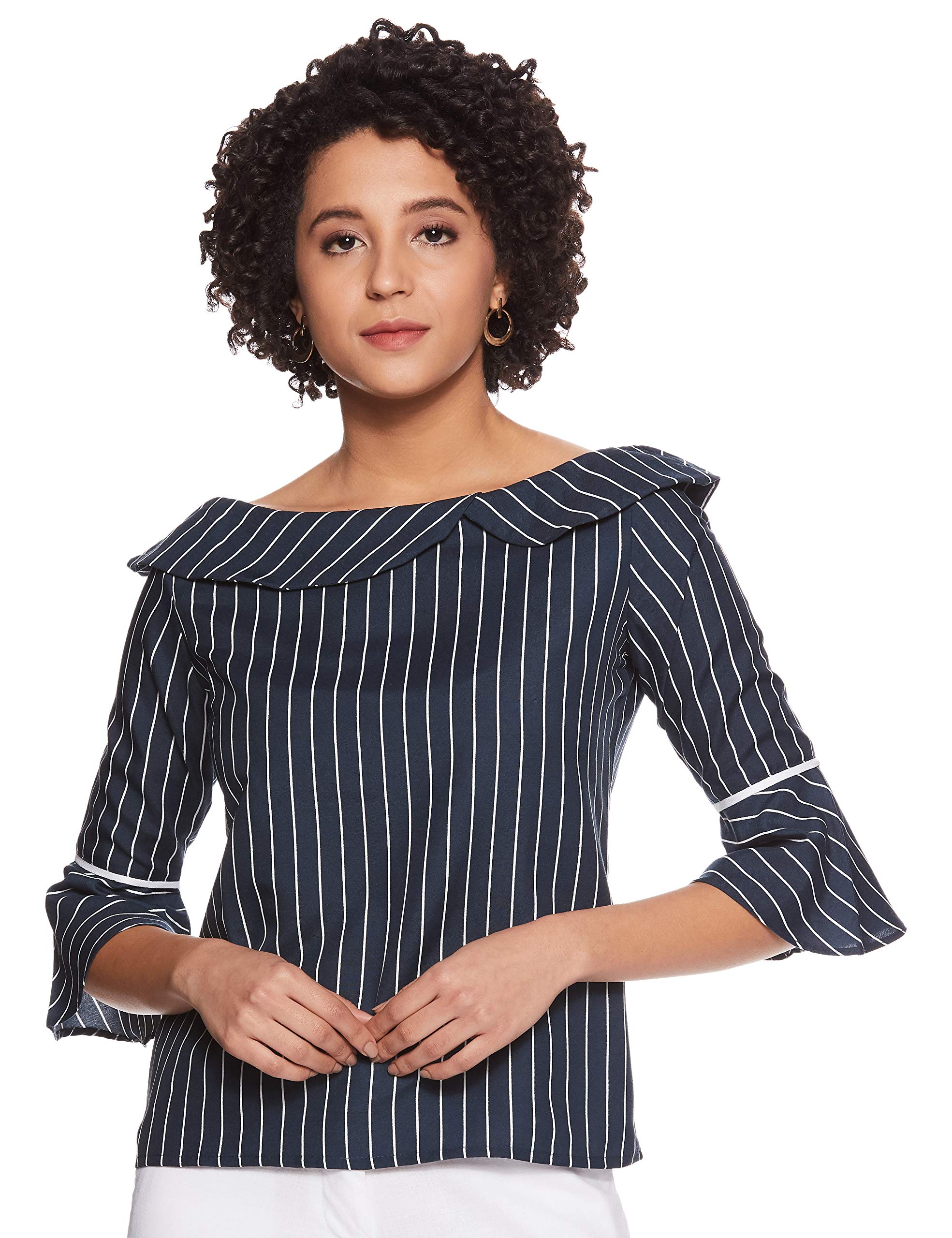 Women's Striped Regular Top