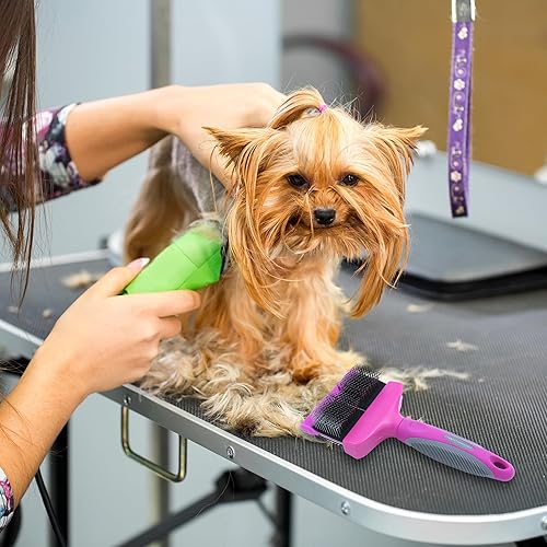 Miniatura 3 de Groomer Essentials Cepillo flexible para deslizar - DobleMedia Firma