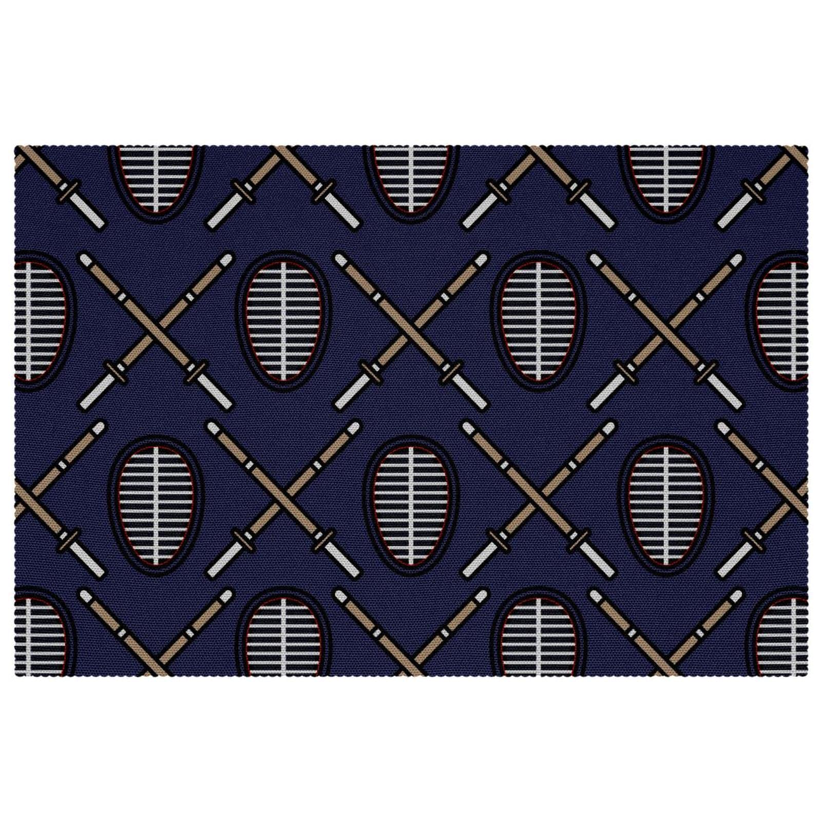 Sets de table en tissu Oxford résistants à la chaleur lot de 4 Kendo