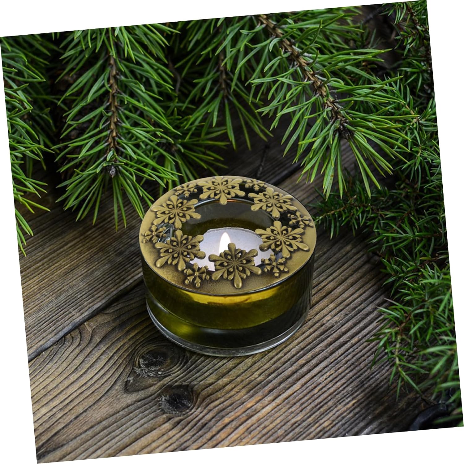Hollow-Out Candle Cover Lid for Jar Candles Zinc Alloy Decorative Lightweight and Space-efficient Accessory for Home Decor and Parties