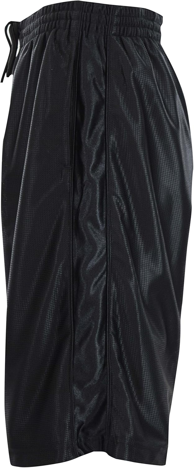 ChoiceApparel Mens Solid Color Basketball Training Shorts with Pockets and Drawstring - Image 3