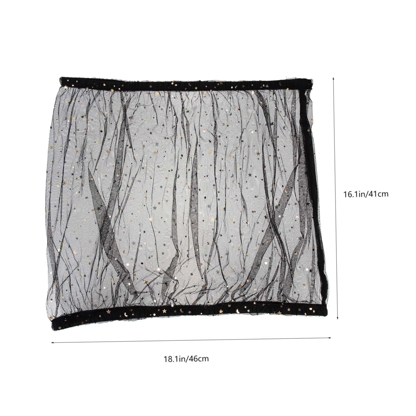 BESPORTBLE Bird Cage Net Cover Birdcage Mesh Parrot Cage Cover for Bird Food Netting 41cm High Universal Birdcage Accessories