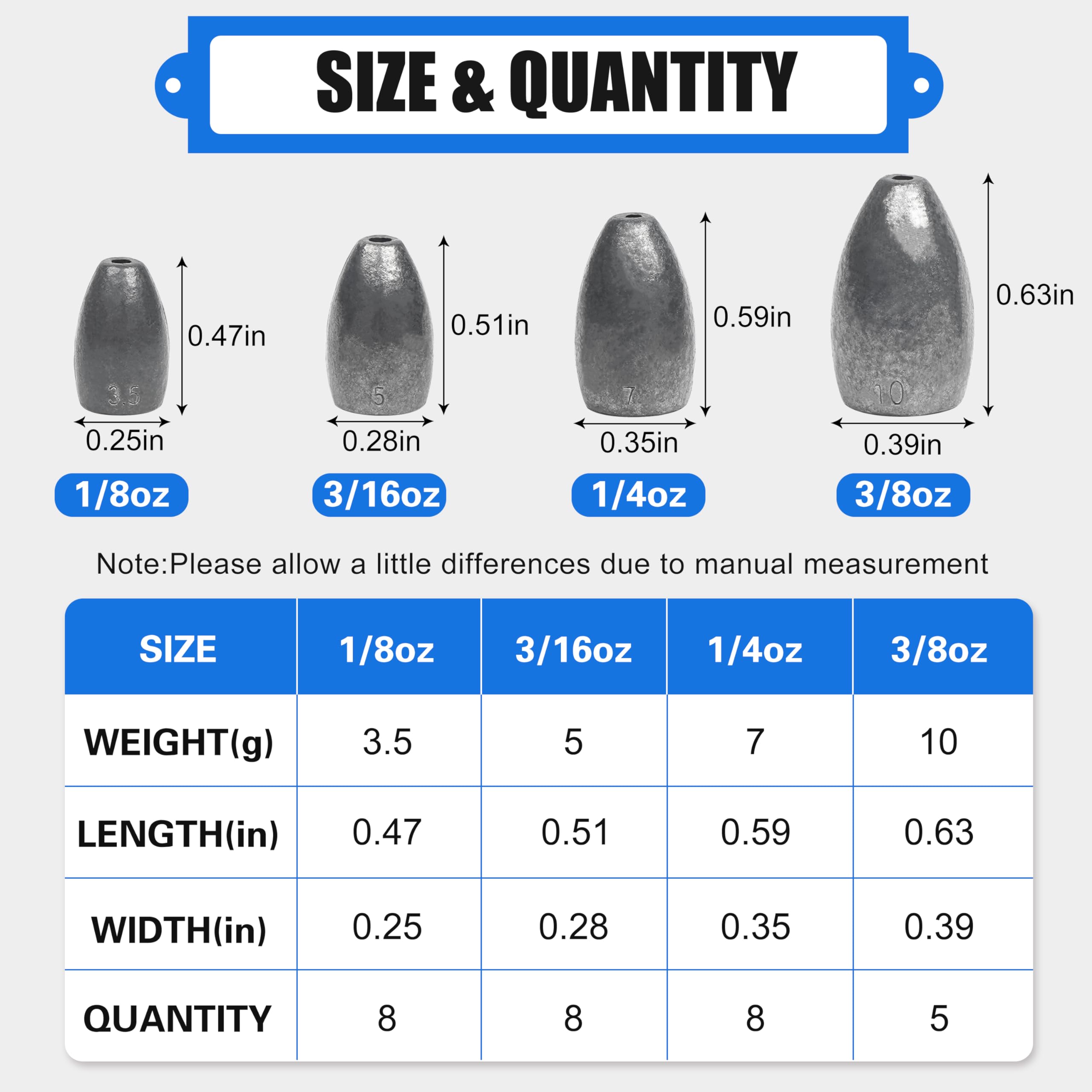 MYLPRETALE Lot De 34 Poids De Pêche Pivotants En Laiton - Kit De