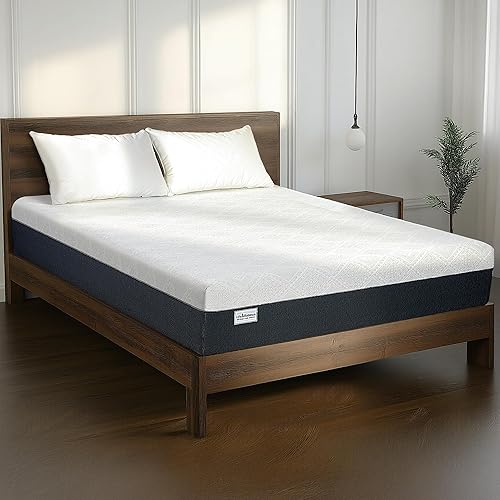 Miniatura 13 de Colchón tamaño King, colchón de espuma viscoelástica de gel refrescante de 10 pulgadas para cama King fabricado en EE. UU., alivio de presión,