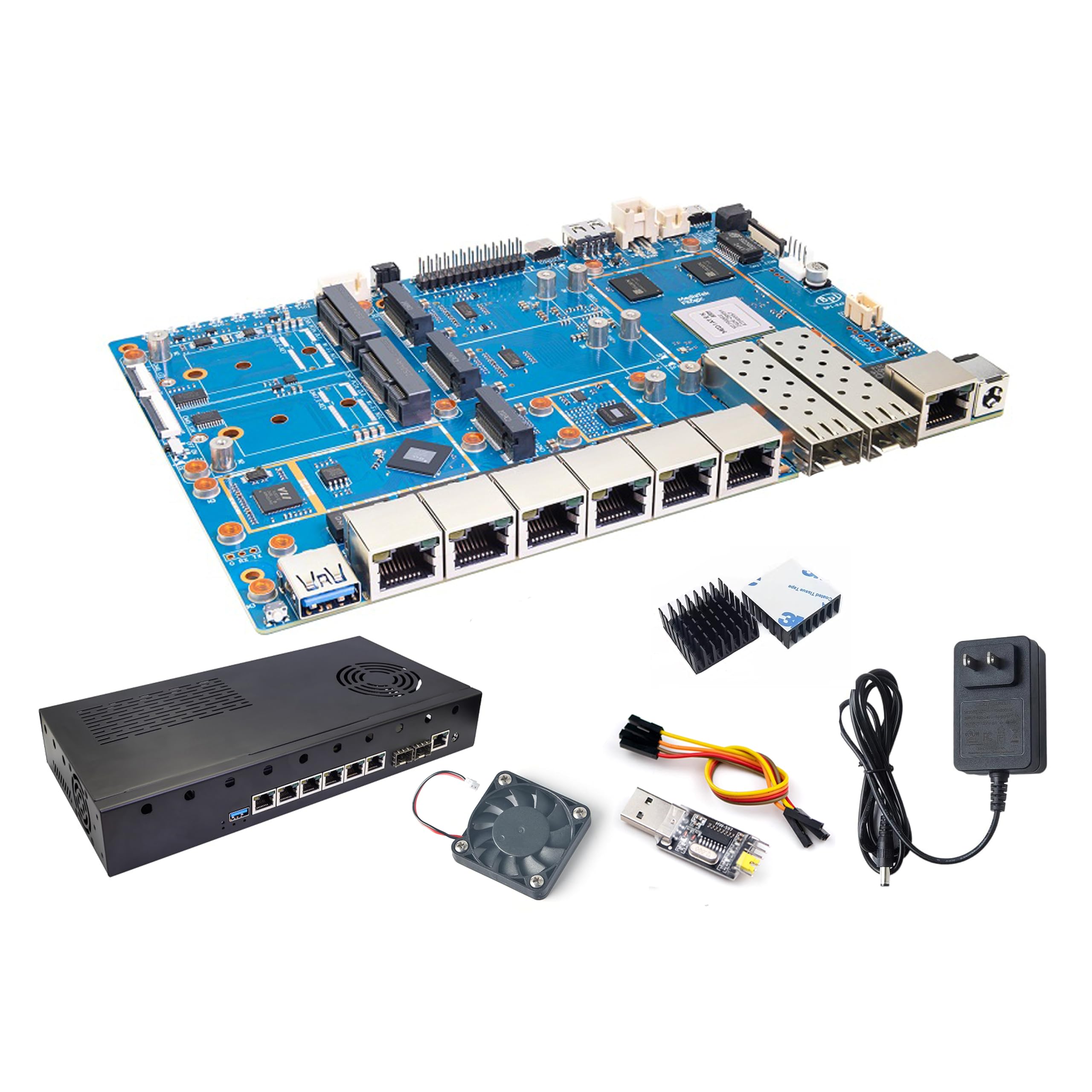 Amazon.com: Banana Pi BPI-R4 Pro 8X/4E WiFi 7 Wireless Dual-Band