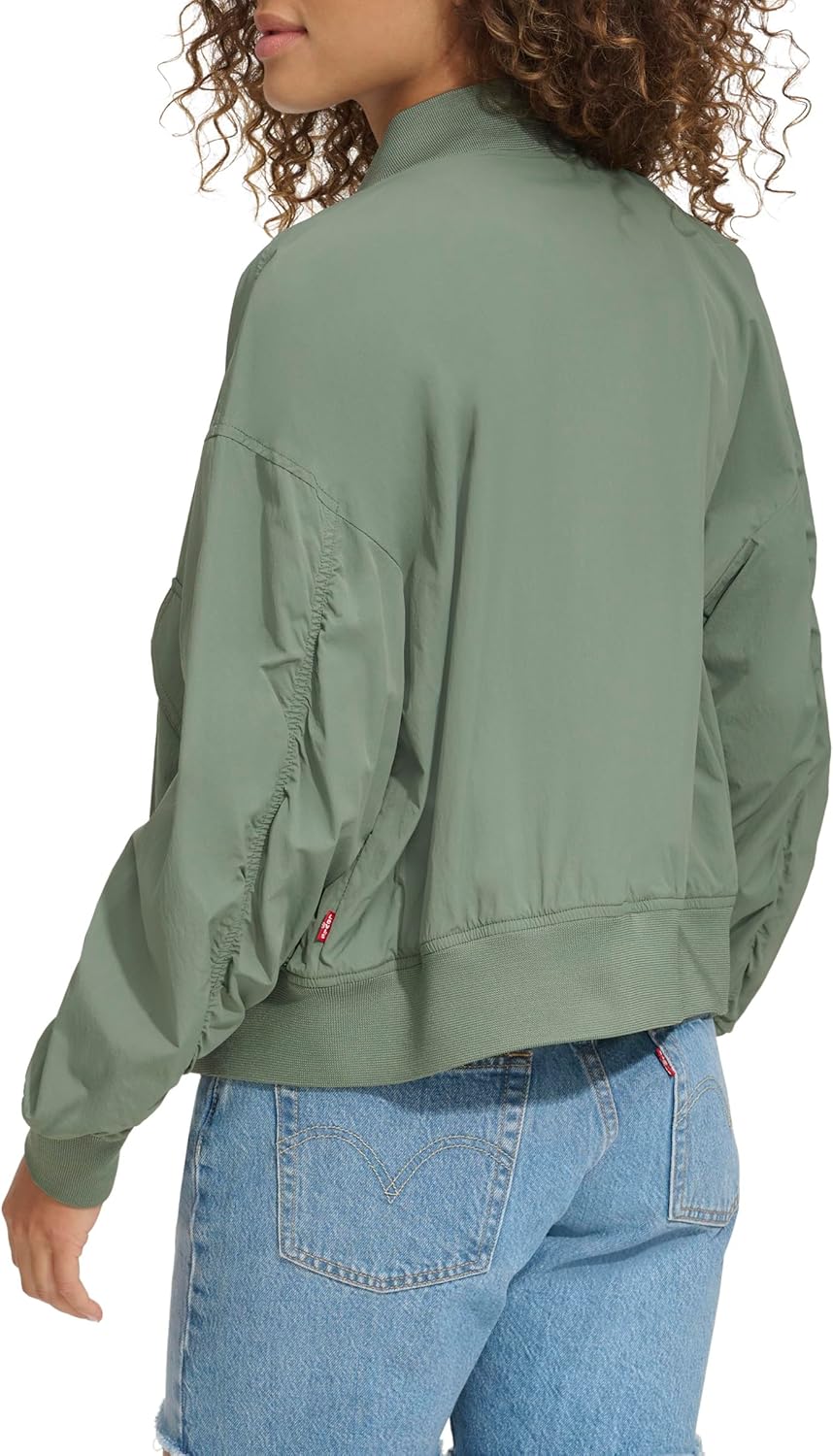 Levi's womens Lightweight Shorty Bomber Jacket - Image 3