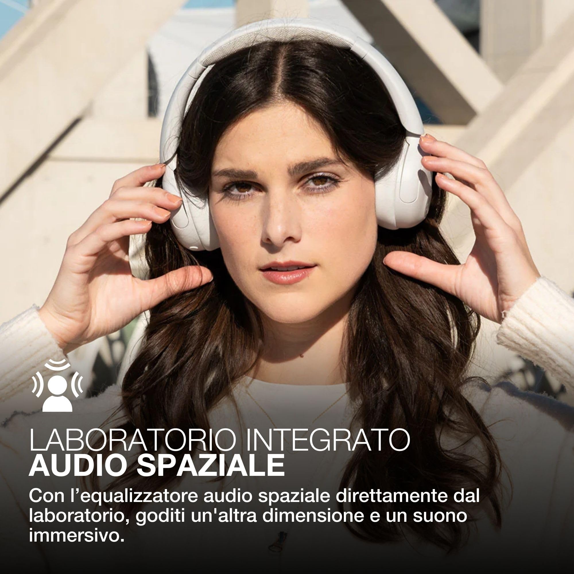 JLab Go Lux ANC Cuffie Wireless On Ear Cancellazione Rumore, Malva | Cancellazione Attiva del Rumore, 70+ Ore, Microfono Integrato, Connessione Multipla Bluetooth e Audio Spaziale