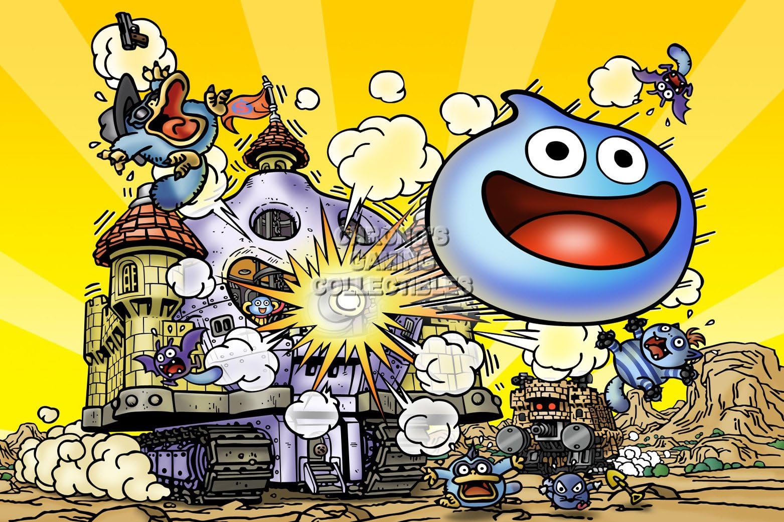 CGC Huge Poster GLOSSY FINISH - Dragon Quest Rocket Slime Nintendo GBA DS - DQX013 (24" x 36" (61cm x 91.5cm))