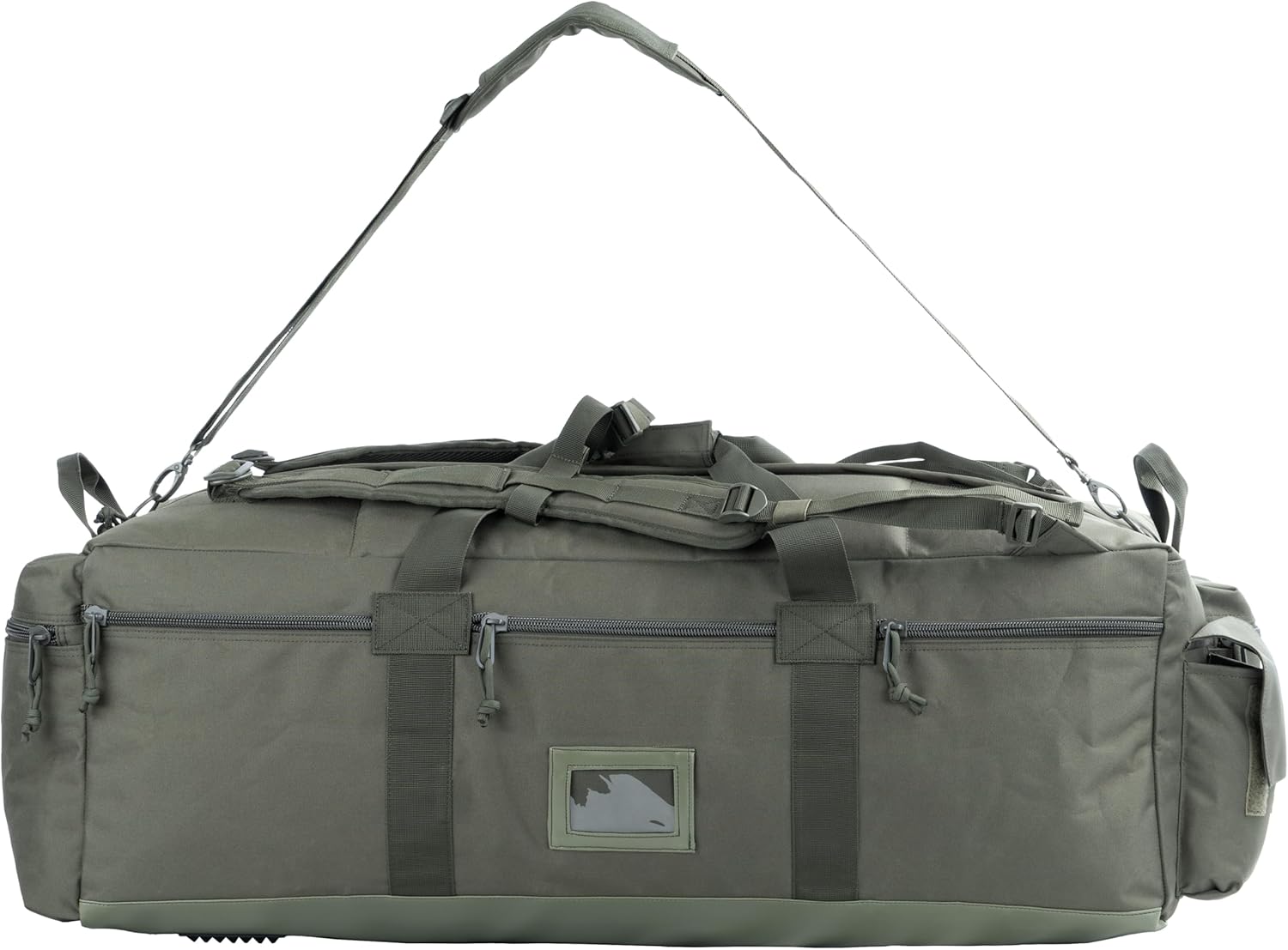 Large Military Duffle Bag Tactical Gear Load Out Bag Deployment Cargo Bag Travel Sports Equipment Duffel Luggage Bag with Backpack Straps 90L - Image 5