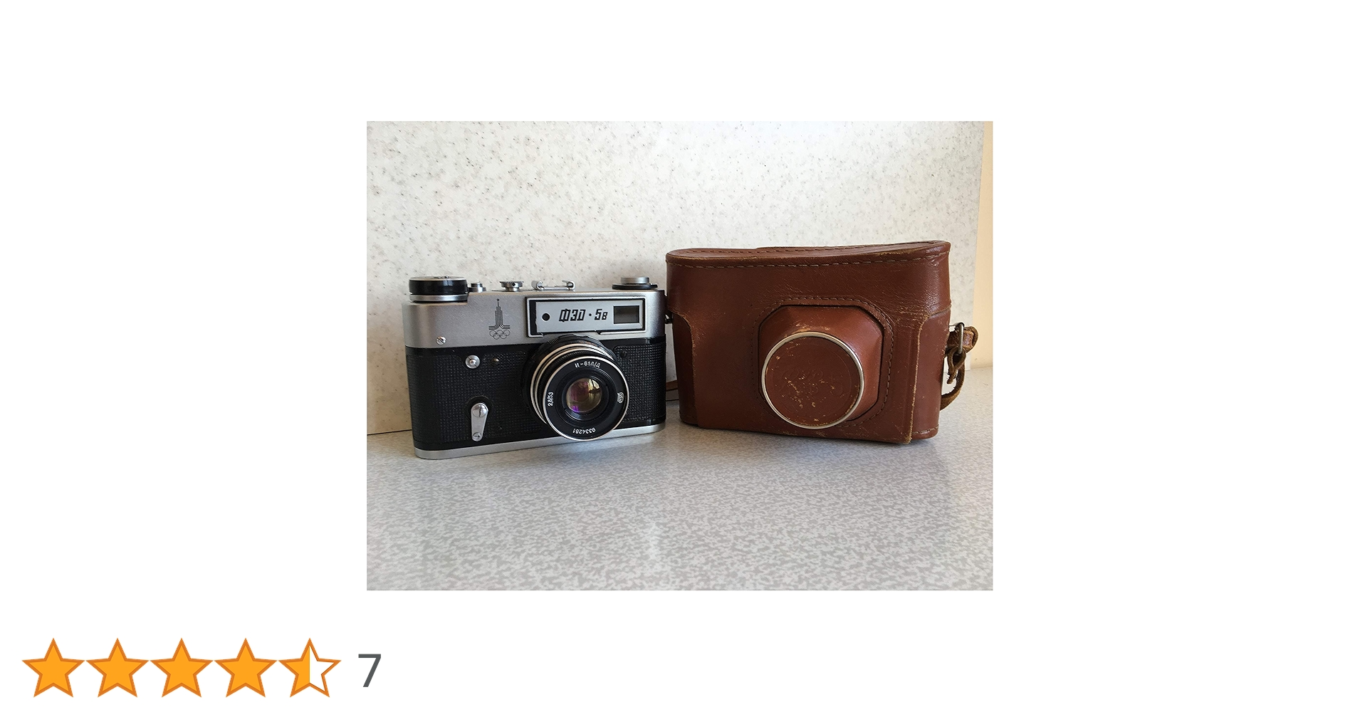 FED5B ブラックペイント ソ連製35mmカメラぼちディとレンズセット Amazon | fed-5b USSR Soviet Unionロシア35 mmフィルムカメラRF