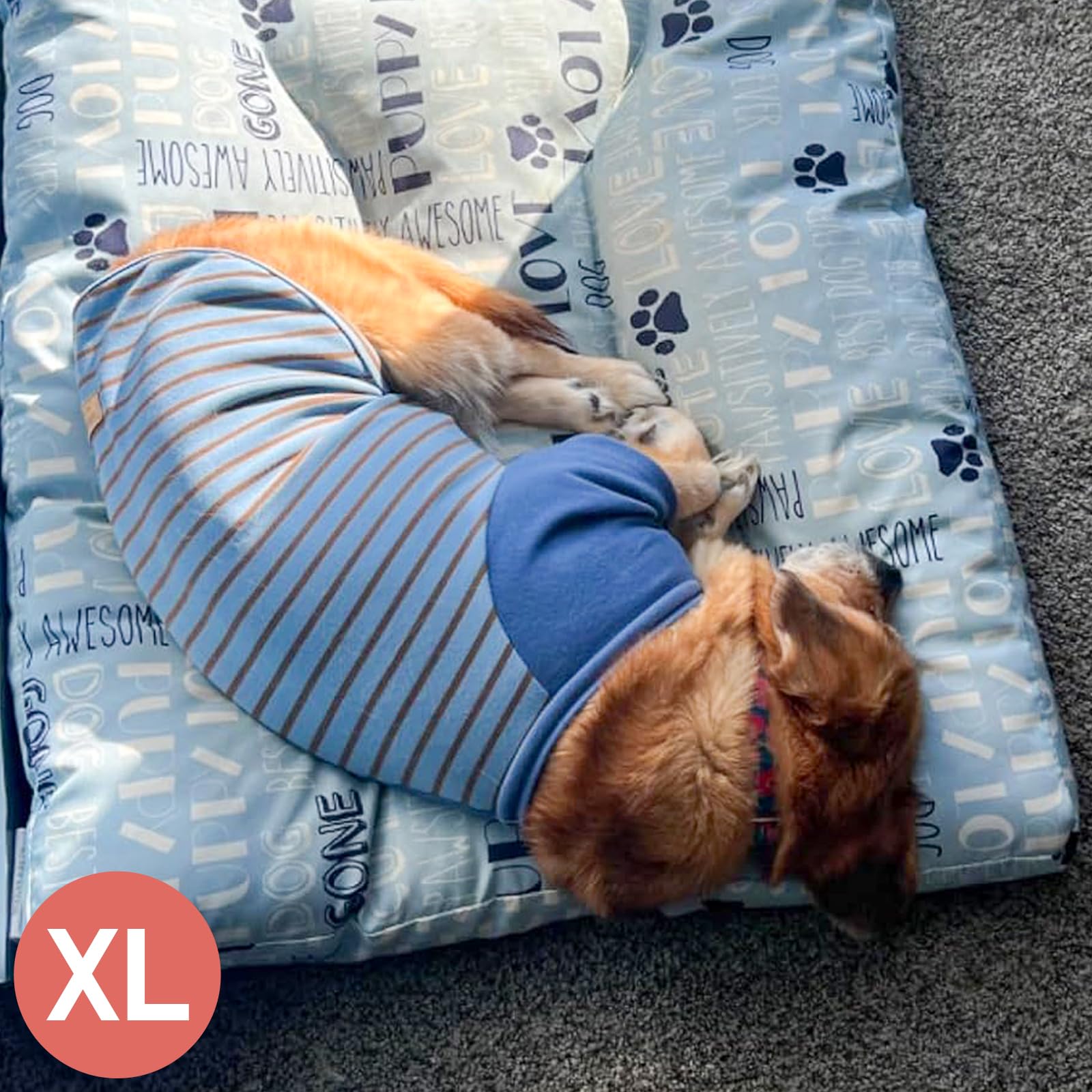 KYEESE Paquete de 2 suéteres para perro, sudadera suave para mascotas, suéter elástico para perros pequeños y medianos, ropa ligera de forro polar para mascotas con mangas, talla XL