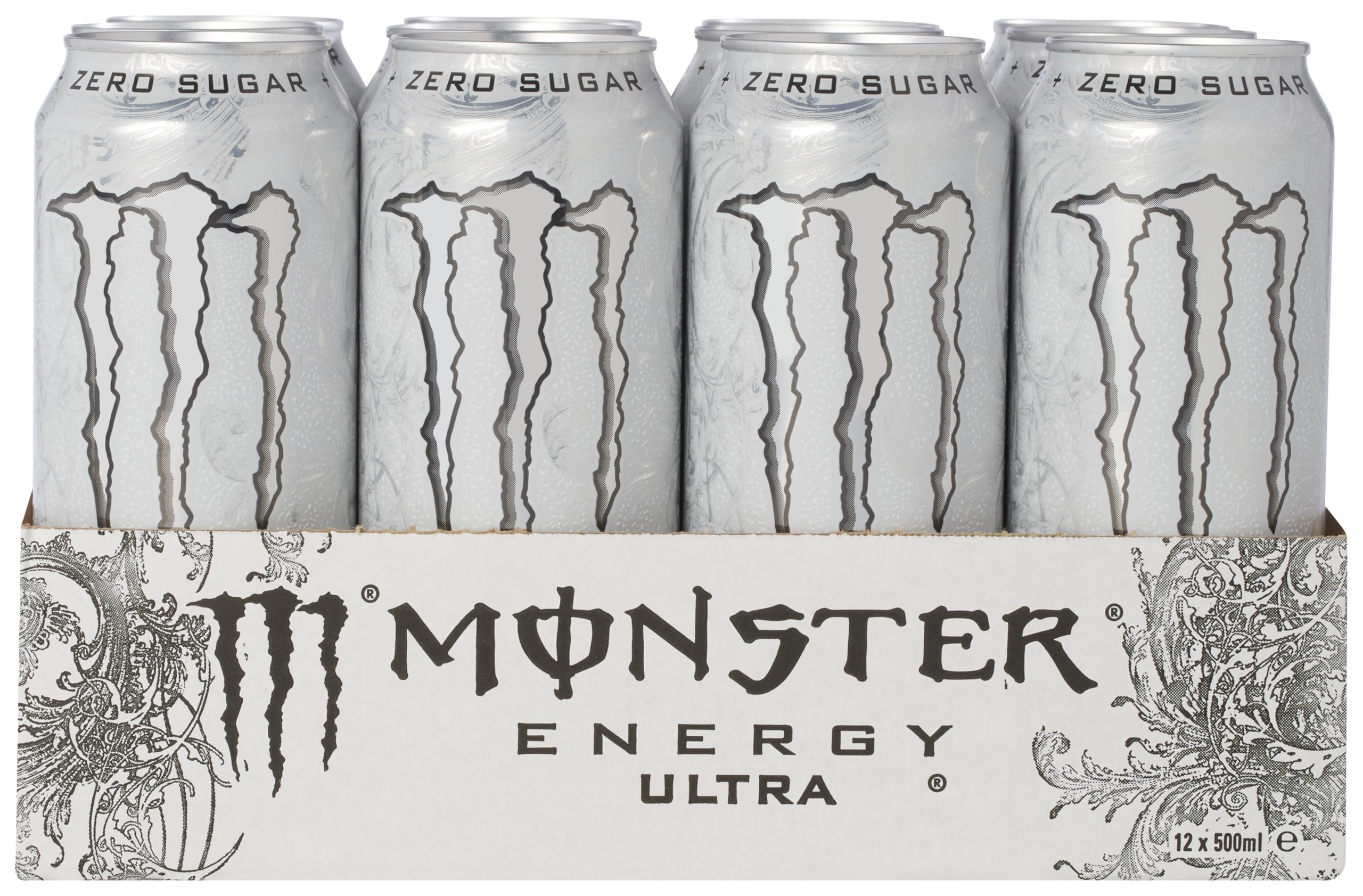 Monster Energy Ultra Tin By Savoy in Handy Disposable Cans 12 x 500 ml-image-8