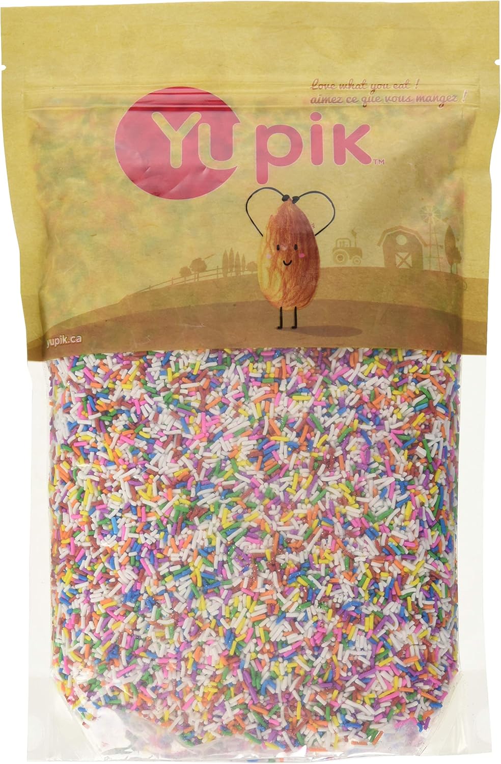 Yupik Rainbow Sprinkles, 1Kg Amazon.ca Grocery & Gourmet Food