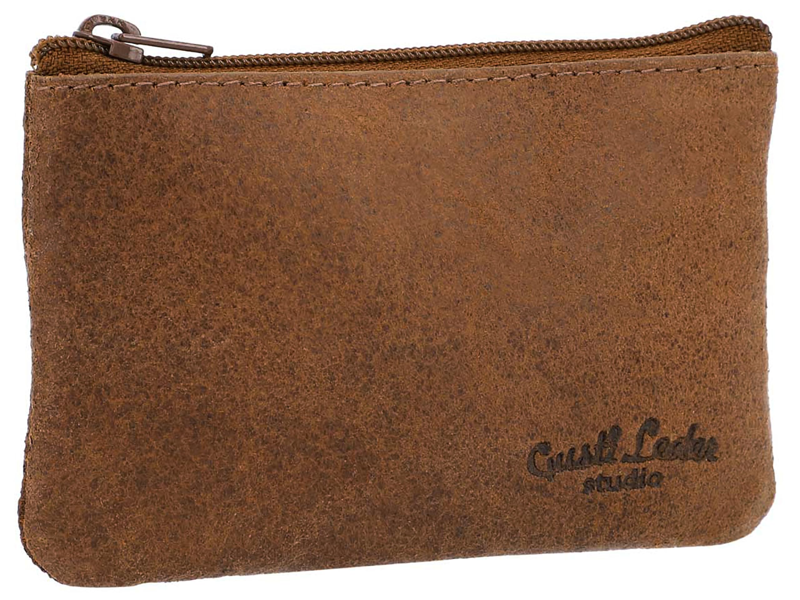 Gusti Leder Schlüsseltasche Walden (1-tlg) – Schlüsseltasche Schlüsseletui Schlüsselmäppchen Schlüsselhalter Leder