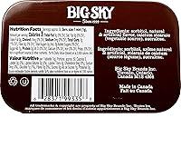 Vista 2 de Caramelos de menta sin azúcar BIG SKY - Menta al chocolate - Lata de 50 unidades (paquete de 6) Caramelos veganos certificados kosher Sin