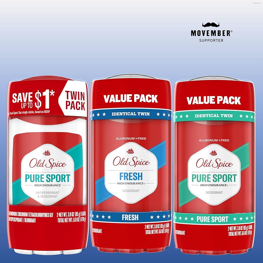 Amazon.com : Old Spice Aluminum Free Deodorant For Men, High