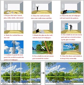 Blue Marble 3D Large Photo Wallpaper, with Gold Powder Water Pattern Wall Stickers Murals, Wall Murals Space for Living Room Bedroom TV Background Office Decor Mural - 118x 91(W x H)