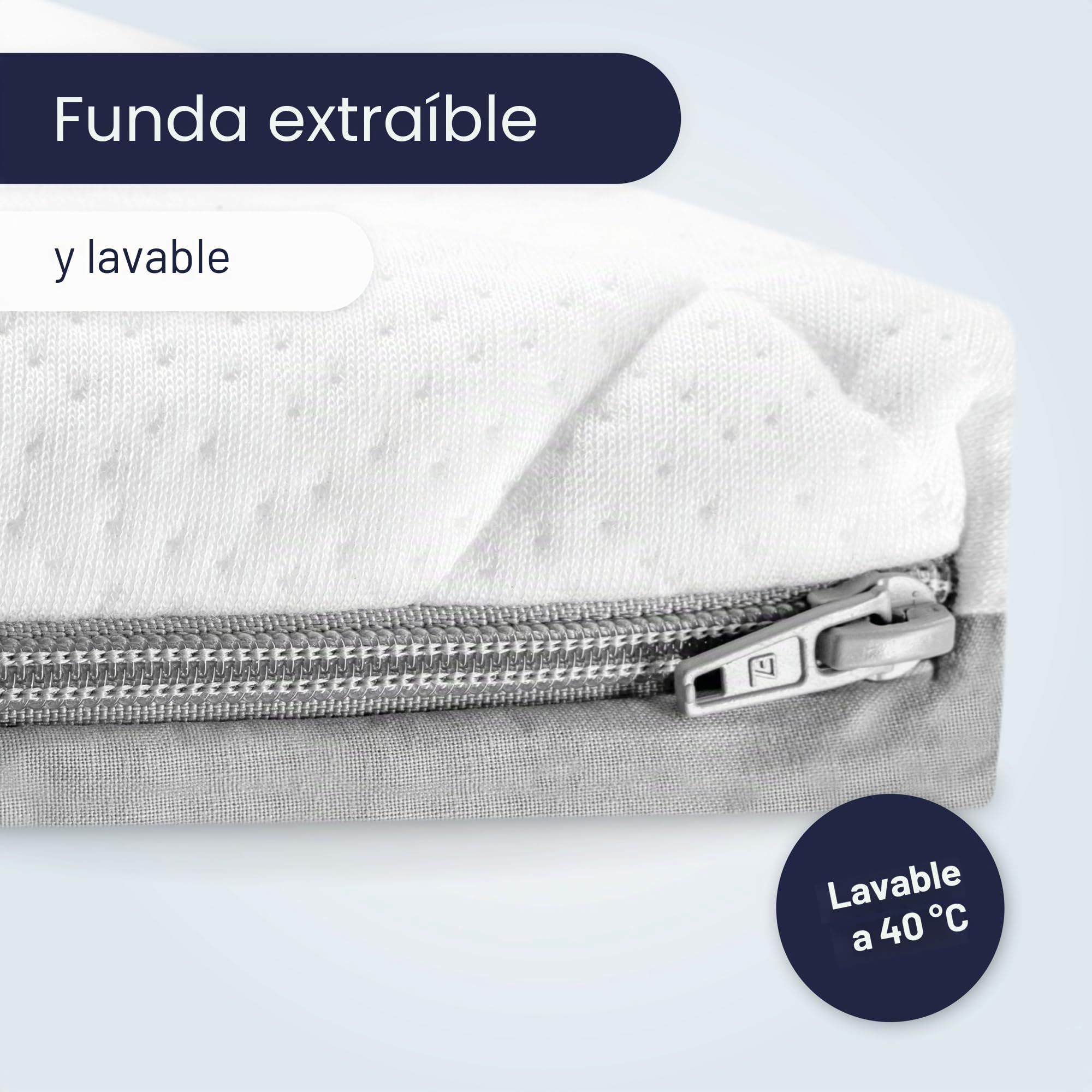 Julius Zöllner Travelsoft Premium 7120100000 – Colchón de viaje, 60 x 120 cm