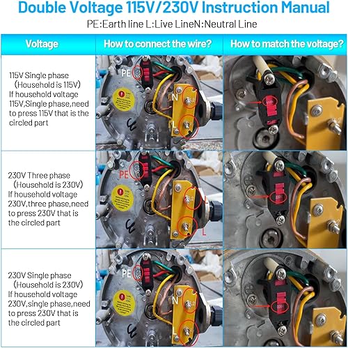 Miniatura 7 de W3SP2610X15 Bomba de piscina de 1.5 HP Bomba de piscina de una sola velocidad 115230V Bomba de piscina para Hayward SP2610X15 Bomba para piscina en