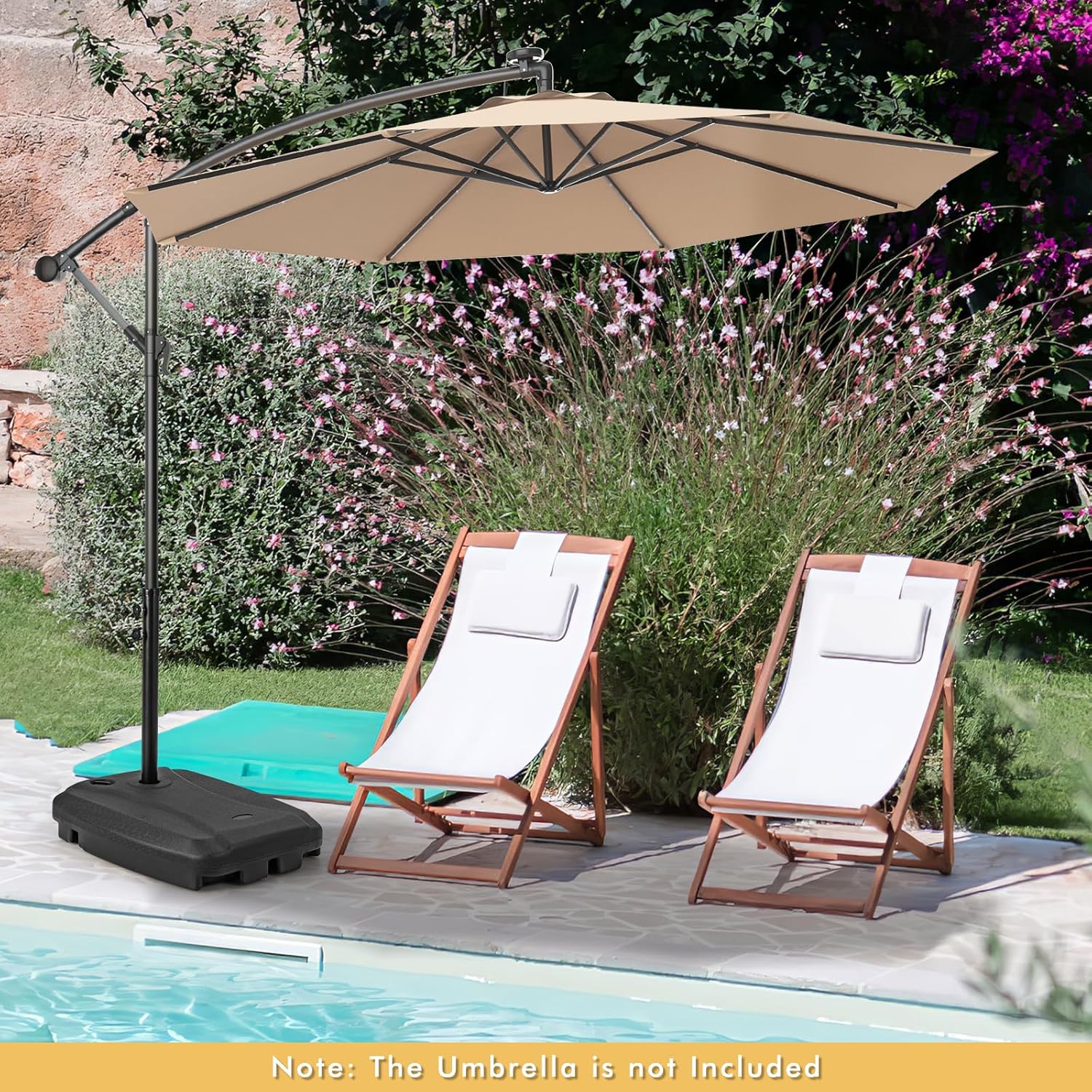 Sturdy & Stylish: The Giantex Offset Patio Umbrella Base Review