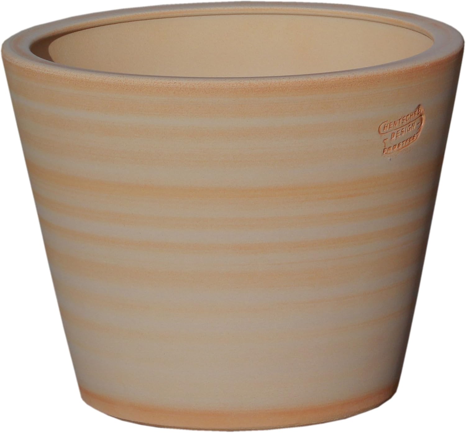 Hentschke Keramik Pflanztopf/Pflanzkübel frostsicher Ø 40 x 32 cm ...