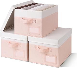 GRANNY SAYS Storage Bins with Lids, Storage Boxes for Organizing, Storag...