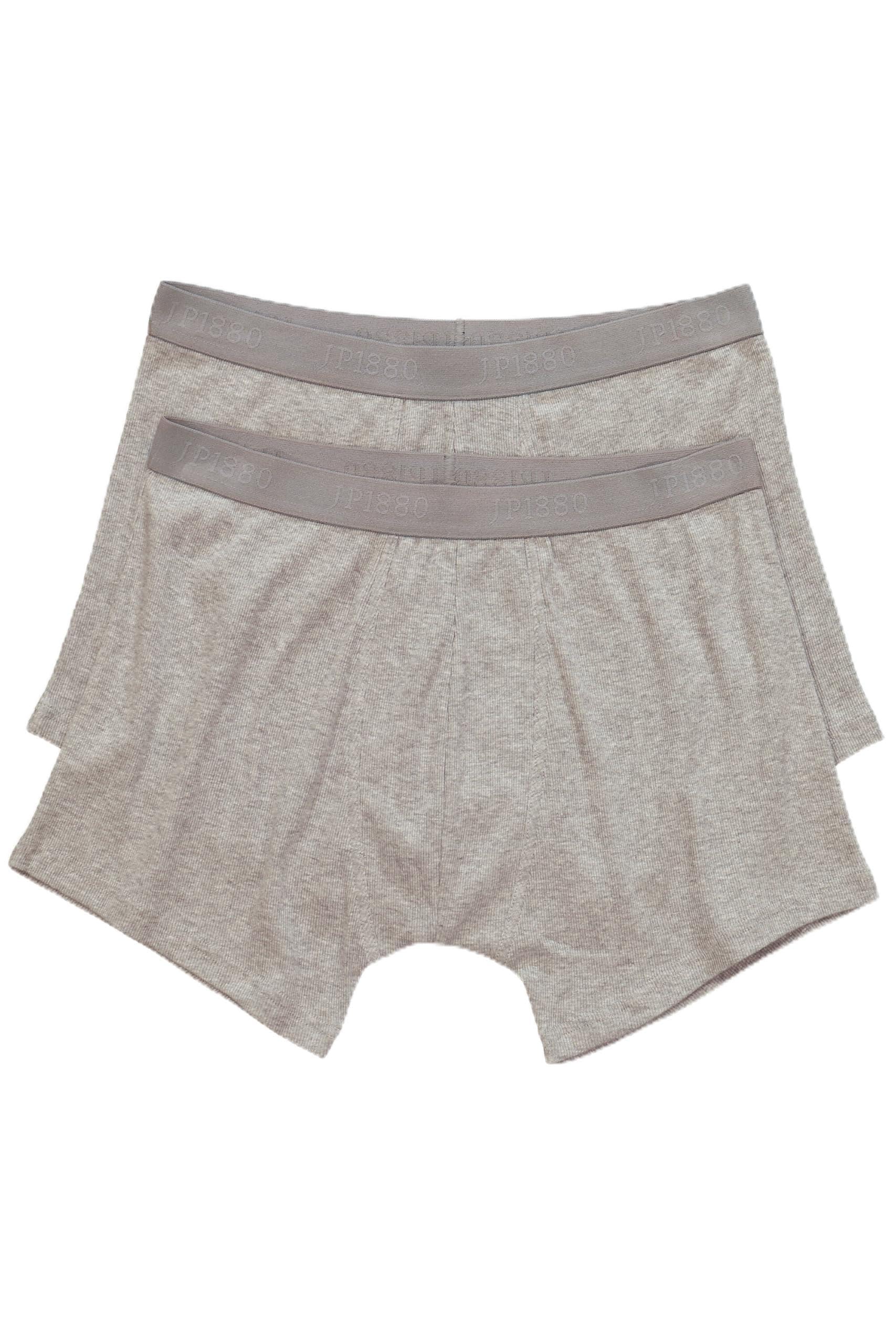 Jp 1880 Men's Schwarz Midpants With Flexnamic Waist, Gerippt, Dp Boxer Shorts,