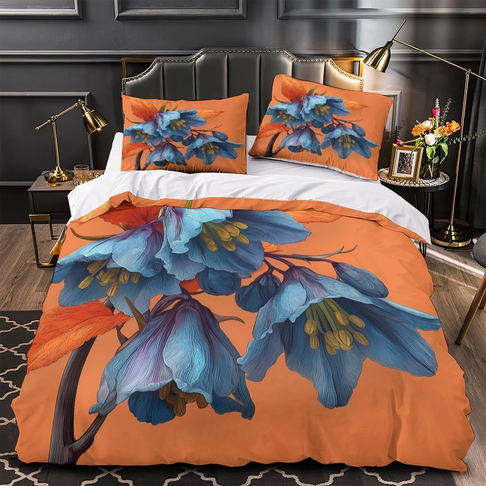 Housse de couette fermeture éclair chat pour lit king ultra doux