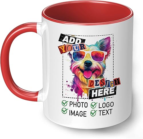 Miniatura 9 de Taza de fotos personalizada con texto personalizado, carga tu imagen, regalos personalizados para hombres y mujeres, taza de té, mejor amigo,