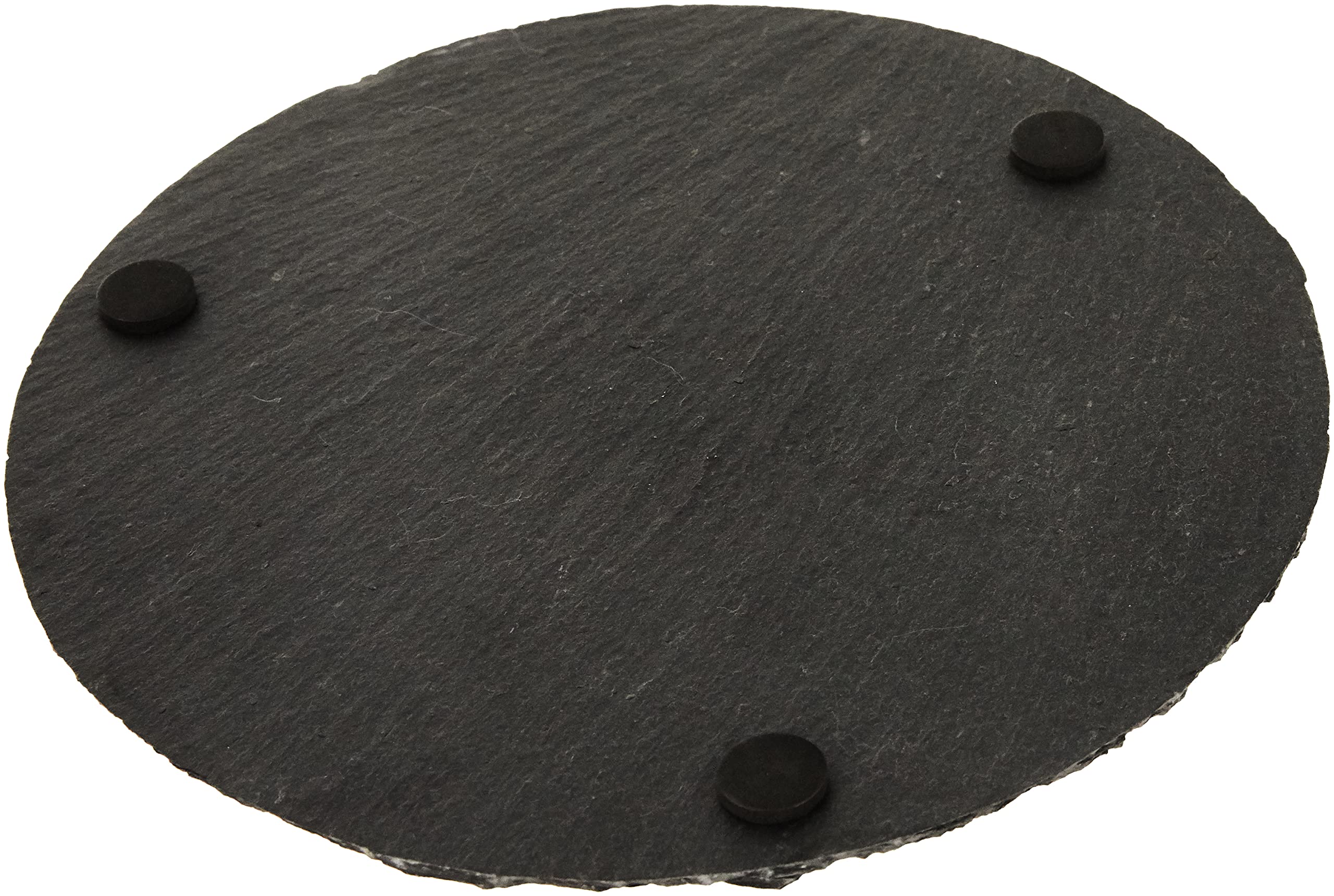 Rayher 56532000 Slate Plate, Diameter 20 cm