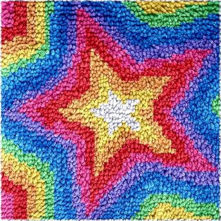 Puzamen Latch Hook Rugs Kits for Adults Beginners, 13inch Small Latch Hook Rug Making