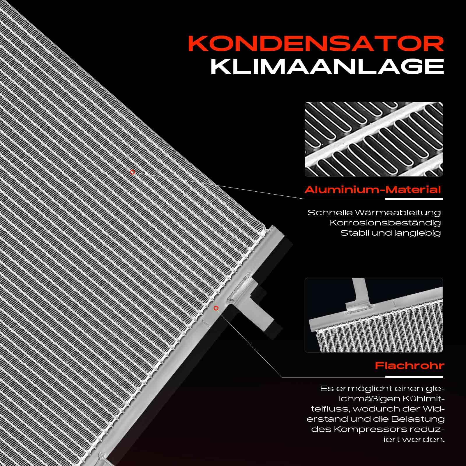 Frankberg Kondensator Klimaanlage ohne Trockner Replace# 3B0260401