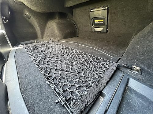 Miniatura 5 de Red de carga organizadora de maletero para Lexus IS250 300 350 2006-2023 – Red de carga estilo piso para sedán – Organizador de maletero de coche de